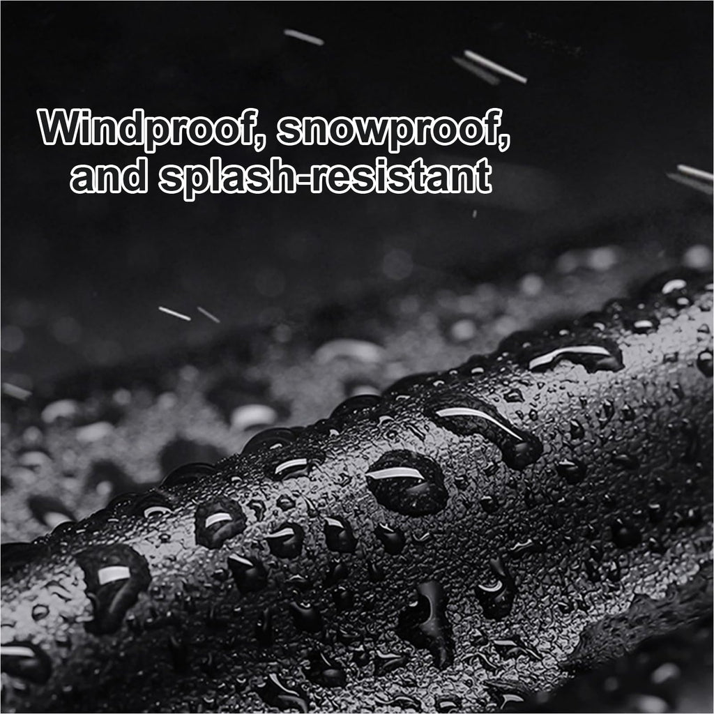 Gloves for Men, Mens Leather Gloves, Winter Thermal Touchscreen Glove, Fur Lined Leather Glove, Black