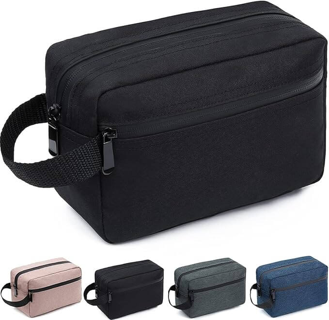 Travel Bag for Women and Men,  For Toiletries Accessories, with Handle for Cosmetics Brushes Tools