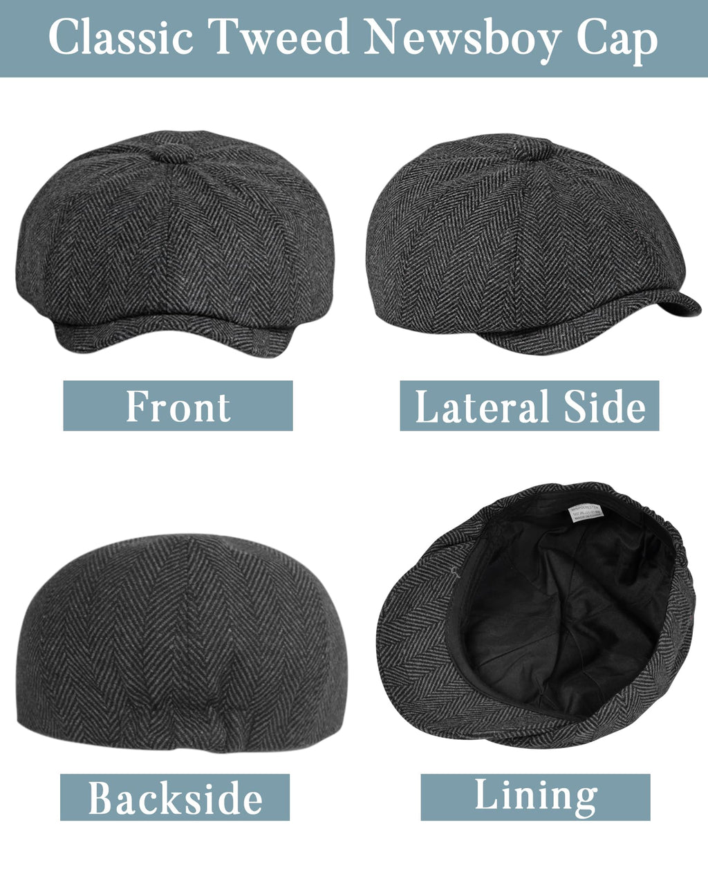 Classic Newsboy Men's Irish Hats