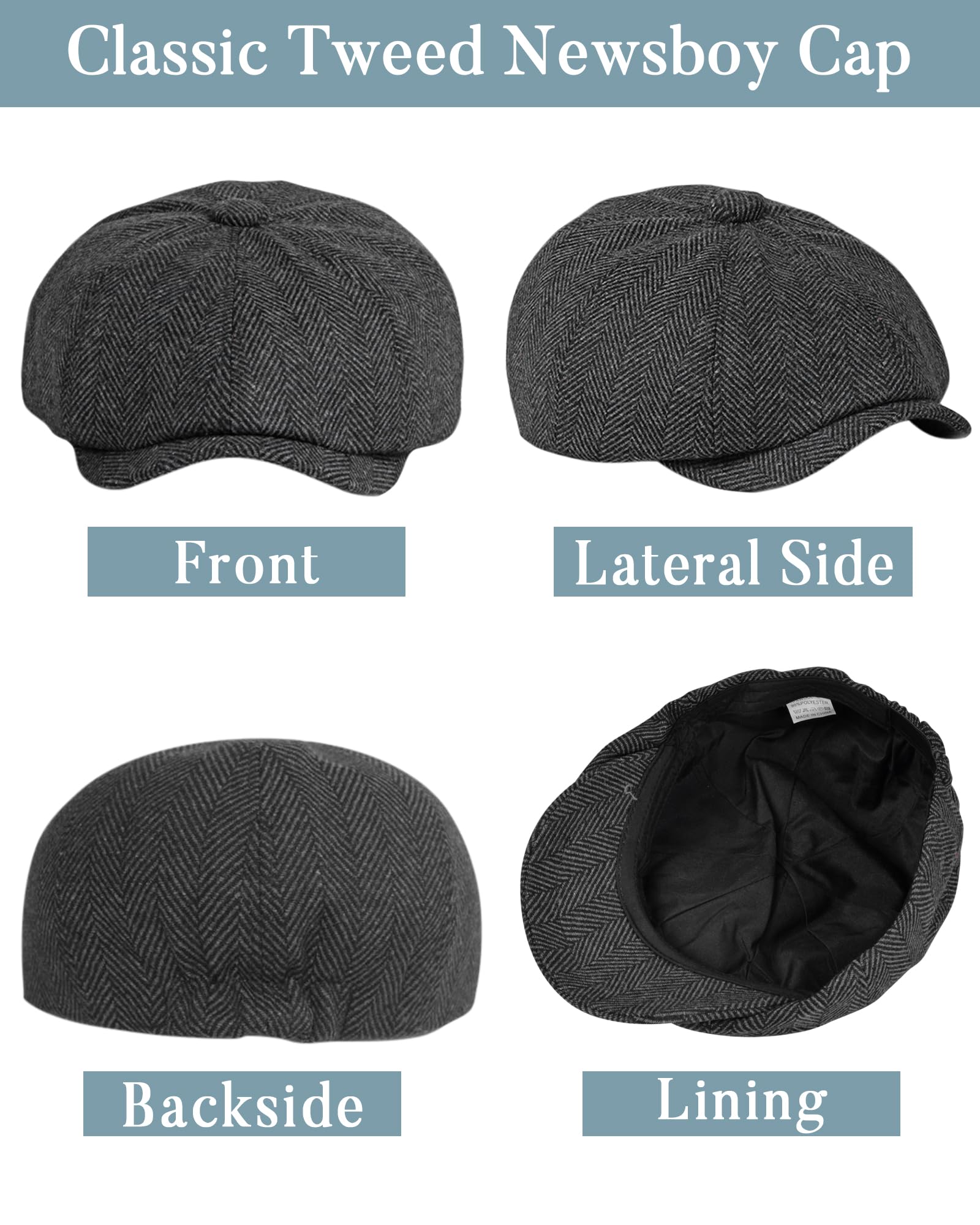 Classic Newsboy Men's Irish Hats