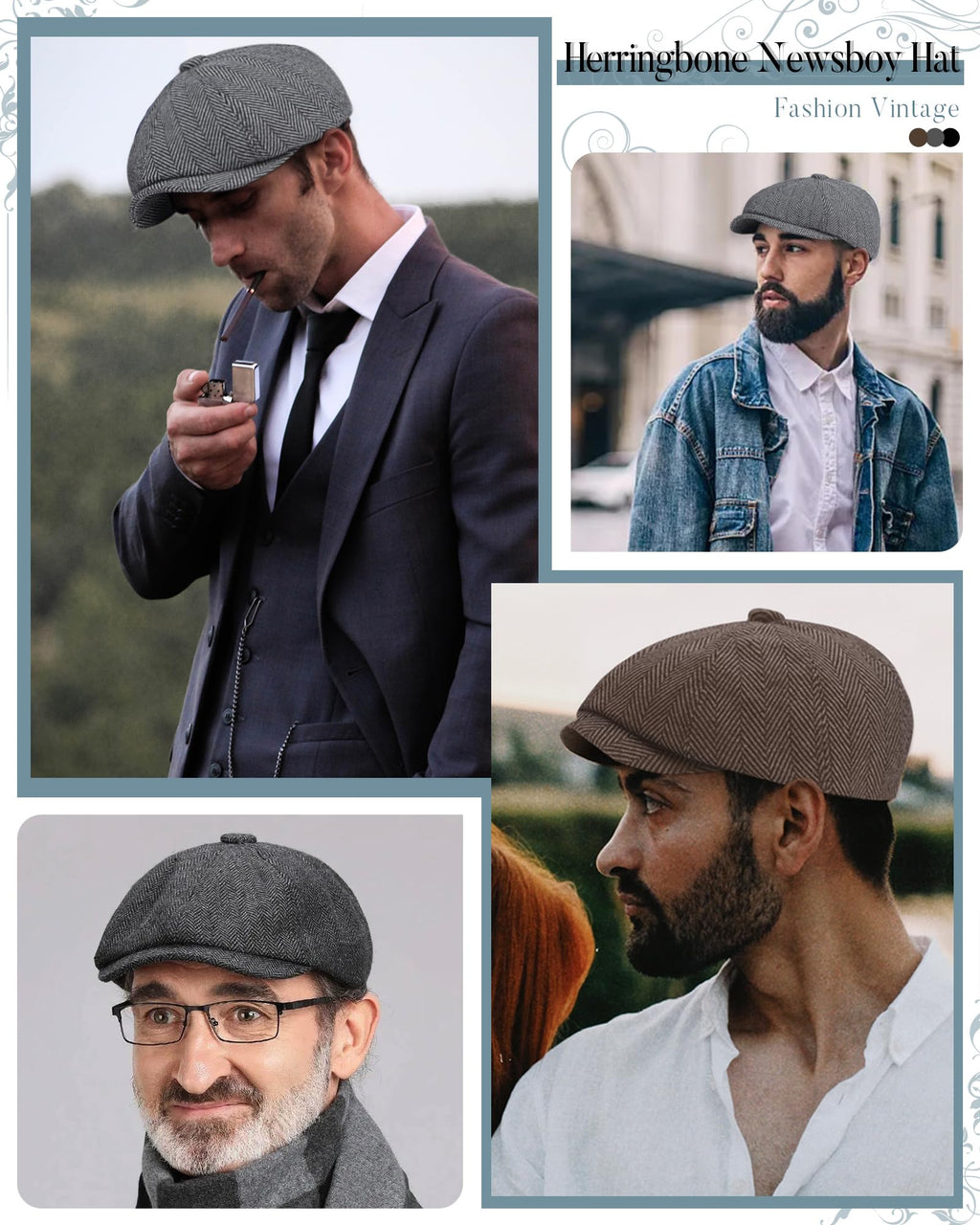 Classic Newsboy Men's Irish Hats